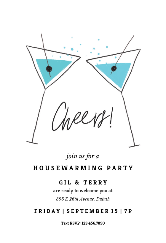Happy Hour Cocktail Party Invitation Template (Free) Greetings Island